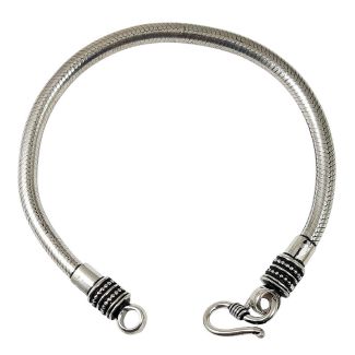 Bracciale Uomo  SNAKE 5 mm Argento 925 Etnik Orient Top Class at