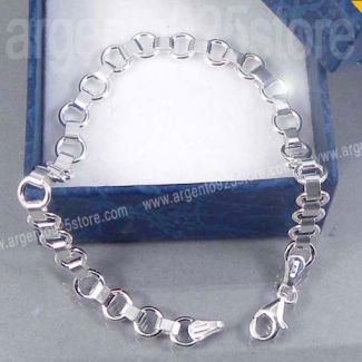 Bracciale Catena Uomo Donna Argento 925 - CLASSIC SOFT aa