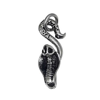 CIONDOLO SERPENTE intarsiato Argento 925 ac
