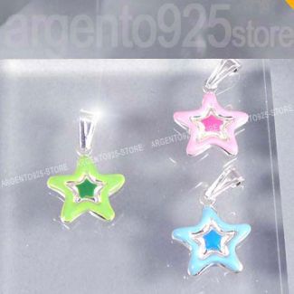 CIONDOLO STELLA argento 925 ad