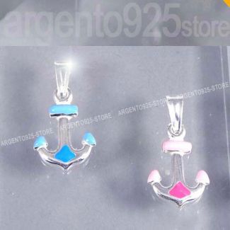 CIONDOLO MARINE ANCORA argento 925 ah