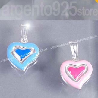 CIONDOLO CUORE argento 925 al