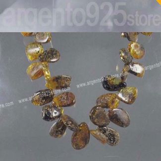 COLLANA AMBRA Primitive 60 cm ad