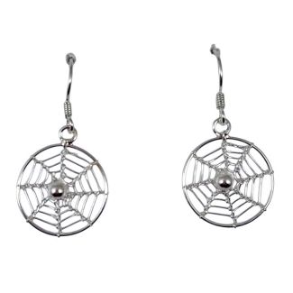Orecchini  in Argento 925 con Cattura sogni Indiani D'America ad