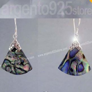 Orecchini donna pendenti MADREPERLA Argento 925 - AVALON ao